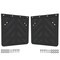 Mytee Products 2PK 24inx24in Semi Truck & Trailers Stripped Rubber Mud Flaps Mud Protection, 2PK MUDFLAP-142424-R01x2 - alternate 1
