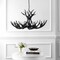 Jonathan Y Eldora 36" 8-Light Rustic Farmhouse Adjustable Resin Antler LED Chandelier, Black JYL6319C - alternate 4