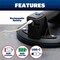 Barwalt Battery Vacuum Suction Cup Lifter, 8 in Cup Diameter, 300 lb Lifting Capacity BWTV300E - alternate 3