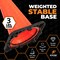 Xpose Safety Traffic Safety Cone, 18 in, PVC Plastic, No Collar, Orange, DOT Approved, Half Pallet, PK450 OTC18-HP450-X - alternate 2