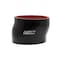 Hps Performance 4 in ID x 3 in L, 4-Ply High Temp Reinforced Silicone Straight Offset Coupler Hose, Black HTSOC-400-BLK - alternate 1