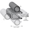 Trim-Lok HARDWARE SEALS WEATHERSTRIP RV Roll 25 Foot Length PVC For Sealing Luggage Doors Tool Boxes Ton 3100B3X1/8A-25 - alternate 3