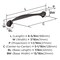 Amerock Fairfield 5-1/16 inch (128mm) Center-to-Center Oil-Rubbed Bronze Cabinet Pull, 10PK 10VMP37221ORB - alternate 2