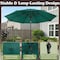 Villacera 9-Foot Outdoor Patio Umbrella, Green 83-OUT5440 - alternate 5