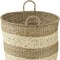 Homeroots Set of Two Natural And Beige Wicker Basket, 2PK 392160 - alternate 6