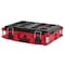 Milwaukee Tool PACKOUT Tool Box, Black/Red, 22 in W x 16-1/4 in D x 6-1/2 in H 48-22-8424 - alternate 1
