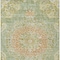 Homeroots 8' X 10' Artichoke Green Floral Medallion Washable Indoor Outdoor Area Rug 607833 - alternate 3