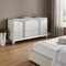 Homeroots 66" Platinum Manufactured Wood Nine Drawer Dresser 490459 - alternate 4