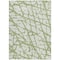 Homeroots 9' X 12' Green And Ivory Abstract Washable Indoor Outdoor Area Rug 614345 - alternate 6