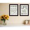 Homeroots Set Of Two Loads of Fun 3 Black Framed Print Bathroom Wall Art, 2PK 407108 - alternate 3