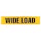 Safety Flag Co "Wide Load / Oversize Load" Reversible Banner 8704-4 CRDS - alternate 1