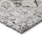 Homeroots 8' Runner Ivory and Dark Brown Oriental Washable Non Skid Indoor Outdoor Runner Rug 563764 - alternate 3