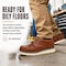 Handpoint Men's 4 in Soft Toe Leather Oxford Work Shoes, 9 H82994D-9 - alternate 4