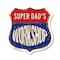 Signmission Super Dad's Workshop, 12 Inch X 12 Inch, Plastic Sign SHI-P-12-489-SUPER DAD - alternate 1