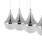 Jonathan Y Elyse Teardrop 47" 4-Light Modern Mid-Century Iron/Acrylic Integrated Linear LED Pendant, Chrome/Whit JYL7122A - alternate 7