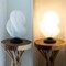 Jonathan Y Gema 13.5" Mid-Century Coastal Plant-Based PLA 3D Printed Dimmable LED Table Lamp, Light Smoke/Black USA1009D - alternate 3