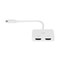 Monoprice USB-C to Dual 4K HDMI Adapter Dual 4K at 60Hz 43525 - alternate 2