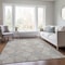 Homeroots 8' X 10' Taupe Beige And Khaki Floral Medallion Washable Indoor Outdoor Area Rug 614638 - alternate 5