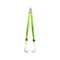 Mytee Products 3 inx48 in VBridle Tow Straps w/J Hook, Hi-Viz Green Polyester Webbing, 5400 lbs, 2PK VStrap-0348Jx2 - alternate 3