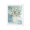 Homeroots White Blooms White Framed Print Wall Art 530121 - alternate 2