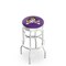 Holland Bar Stool Co 25" Chrome 2-Ring East Carolina Swivel Bar Stool, Accent Ring L7C3C25Ecarol - alternate 1