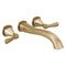 Delta Stryke Wall Mounted Tub Filler, 12.72 in, Lumicoat Champagne Bronze T5776-CZ-PR-WL - alternate 2