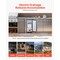 Vevor Undercounter Built-in Ice Maker Machine 50 Lbs/Day Reversible Door Outdoor Use IMD50BIO - alternate 3