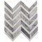 Apollo Tile 11x12 Bardiglio Nuvolato, Bianco Carrara Marble Floor and Wall Mosaic Tile 4.51 sqft/case, 5PK APLKB88CV01A - alternate 1