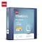 Deli Std Duty View Binder 2in, Letter, D-Ring, PVC-Free, Navy, 6PK CF569-DB - alternate 1