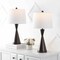 Jonathan Y Colton 26" French Country Farmhouse Iron LED Table Lamp with USB Charging Port, Oil Rubbed Bron, 2PK JYL4046C-SET2 - alternate 4