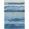 Homeroots 5' X 8' Blue Abstract Washable Indoor Outdoor Area Rug 608638 - alternate 7