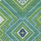 Homeroots 3' X 5' Lime Green Aqua And Ivory Tribal Washable Indoor Outdoor Area Rug 598130 - alternate 6