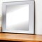 Homeroots 37" White Wood Framed Mounted Dresser Mirror 486436 - alternate 4