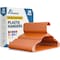 Lifemaster Heavy Duty Plastic Clothes Hangers, Non-Slip, Space-Saving, Holds 5 lbs, Orange, 30PK LMPLCORG30 - alternate 1