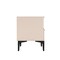Manhattan Comfort Amara Nightstand in Pale Rose and White NS006-PK - alternate 4
