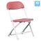 Flash Furniture Kids Burgundy Plastic Folding Chair, PK10 10-Y-KID-BY-GG - alternate 5