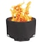 Blue Sky Mammoth 32'' Round Steel Wood/Pellet High Efficiency Smokeless Fire Pit PFP3318 - alternate 1