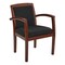 Office Star Products Kenwood Collection Upholstered Back Guest Chair, Light Cherry KEN79LCH-3 - alternate 1