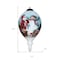 Homeroots Christmas Santa and Snowman Hand Painted Mouth Blown Glass Ornament 477525 - alternate 3