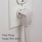 Prime Wire & Cable 4-Outlet 1200J White Surge Protector Strip with USB Charger & Right Angle Plug PB505104 - alternate 4