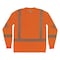 Ergodyne Hi-Vis Shirt, 3XL, Orange, Long Sleeve 22267 - alternate 3