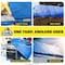Boen All Purpose Tarp, 8 ft x 10 ft, 5 Mil, Blue, Polyethylene BT-810 - alternate 6