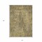 Homeroots 5' X 8' Gold Black And Charcoal Geometric Washable Indoor Outdoor Area Rug 577554 - alternate 4