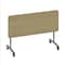 Correll Rectangle Premium Sit To Stand HPL Flip Top Table, 60 in W, 28 in to 38 in H, Particleboard Top FTS3060-16-14-16 - alternate 2