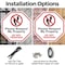 Signmission Please Respect My Property Do Not T, 10 inch X 10 inch, Aluminum Metal Signs, 2PK OC-A-2PACK-10-128 - alternate 4