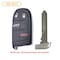 Aks Keys Chrysler Dodge Smart Key Shell 4B RS-CHRYS-14 - alternate 2
