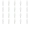 Bulbrite Krystal Touch 25w Dimmable Clr B10 Torpedo Krypton LBulbs Candelabra (E12) Bse, 2700K Warm Wht, 20PK 861144 - alternate 1