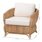 Bali & Pari Roma Seagrass and Rattan Armchair 265-14513-ZORO - alternate 6