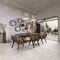 Apollo Tile 24x24 in. Polished Ivory White and Gray Terrazzo Wall and Floor Tile 15.5 sq ft/case, 4PK TRZ88CALPOLA - alternate 2