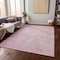 Homeroots 3' X 5' Pink And Ivory Abstract Washable Indoor Outdoor Area Rug 597040 - alternate 4